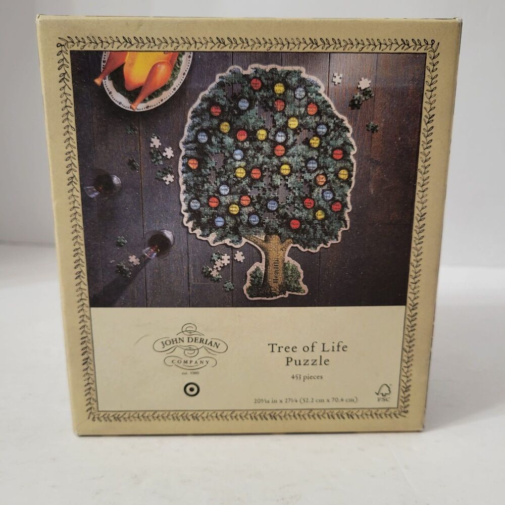 NEW John Derian x Target Tree of Life Puzzle 453 Pieces 20" x 27" Sealed